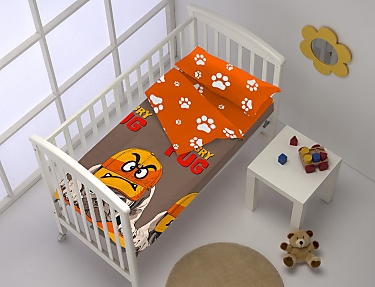 Denisa Home - Saco nórdico para bebé Tommy Pug Denisa Home Saco nórdico para bebé Tommy Pug