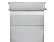 Juego de cama Lisos Algodón Percal 200 hilos con vivo