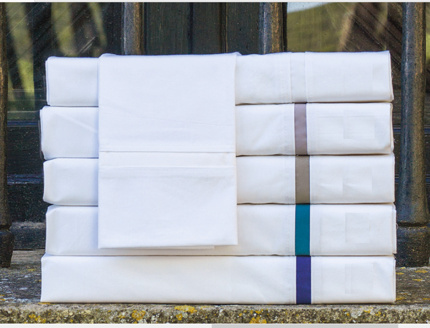 Cañete Juego de cama Lisos Algodón Percal 200 hilos Uriel