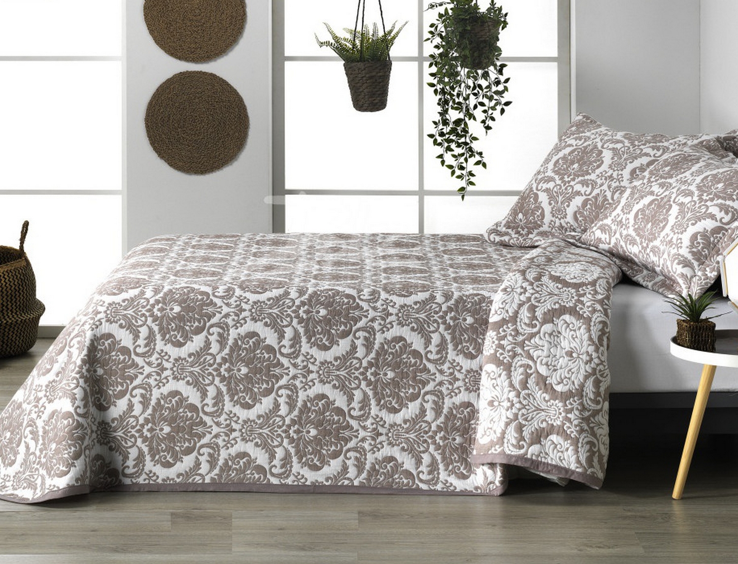 Dolz Colcha Dolz con relleno fino y fundas de cojín Romina