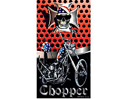 Toalla de playa Chopper