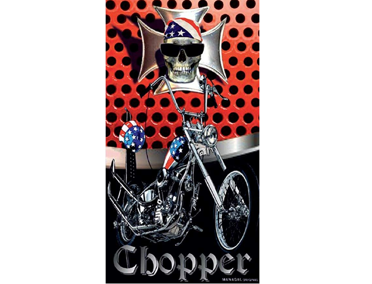 Textil Tarragó Toalla de playa Chopper