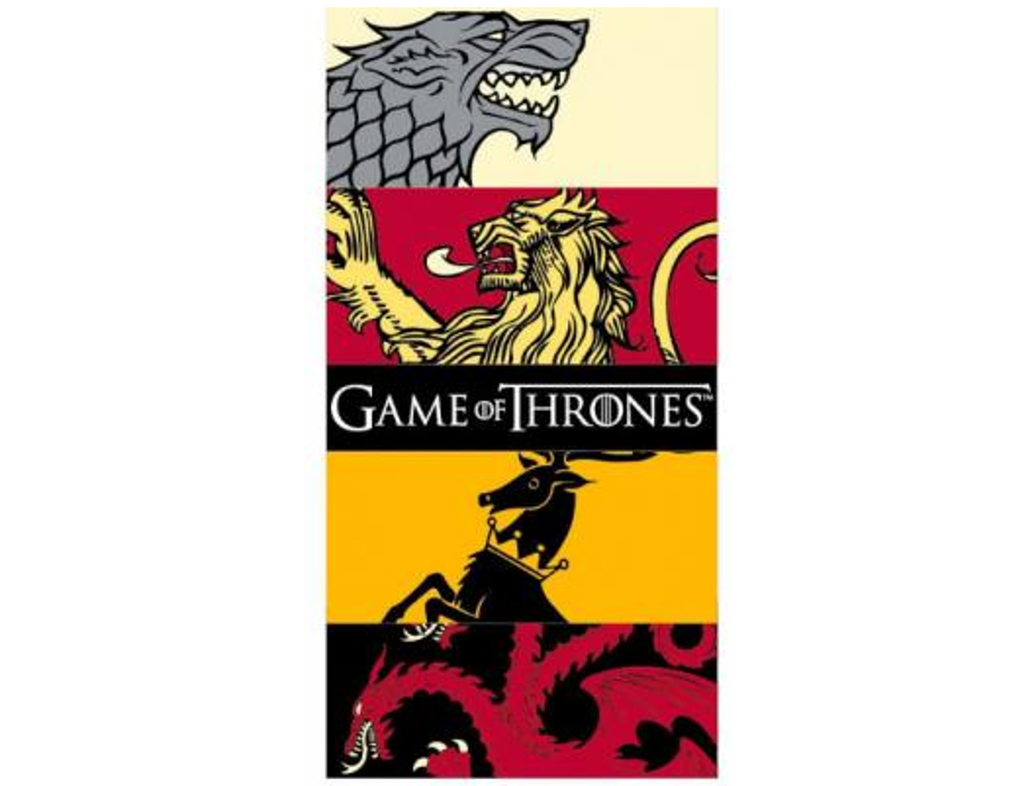 Textil Tarragó Toalla de playa Juego de Tronos Casas