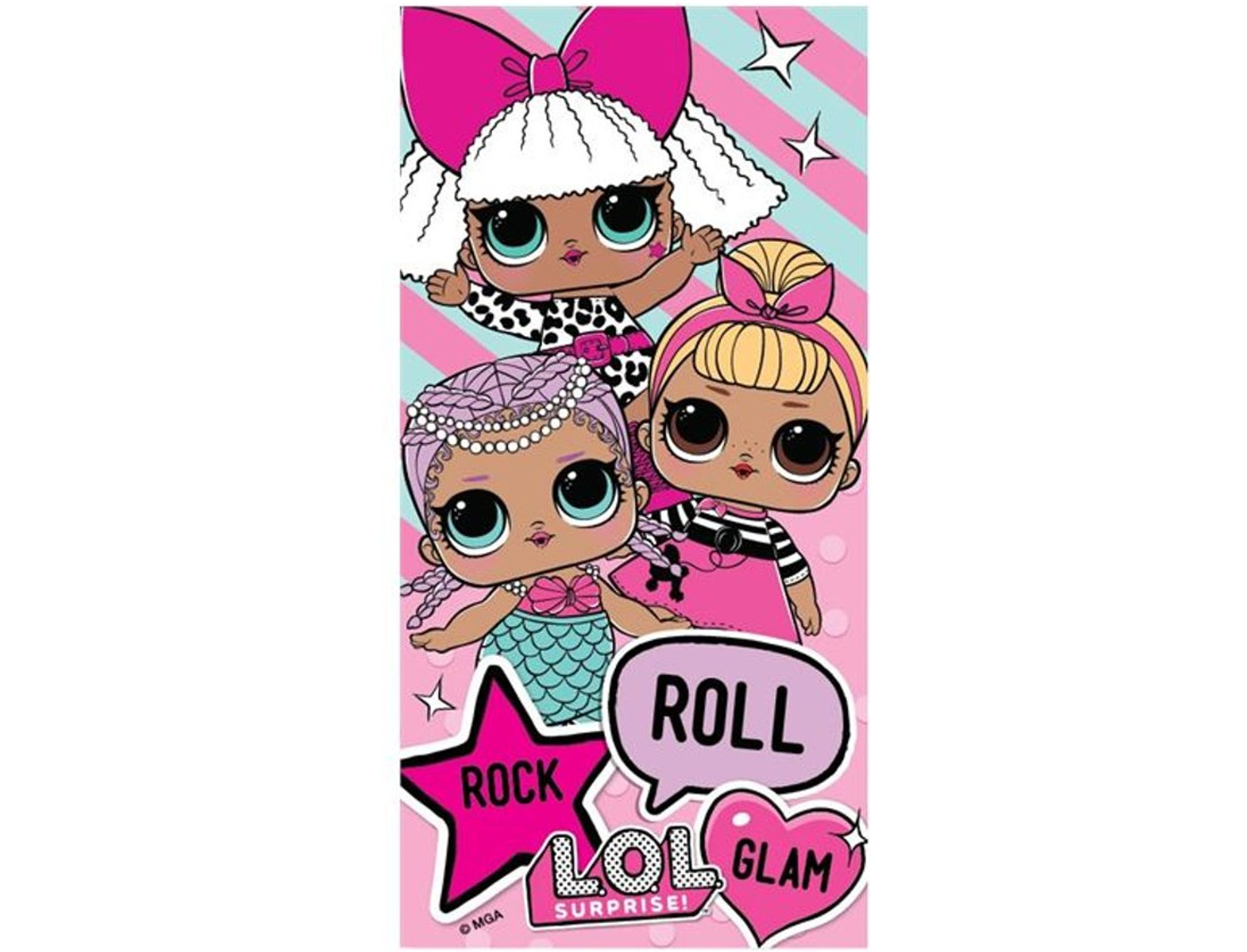 Textil Tarragó Toalla de playa LOL Surprise 18-044