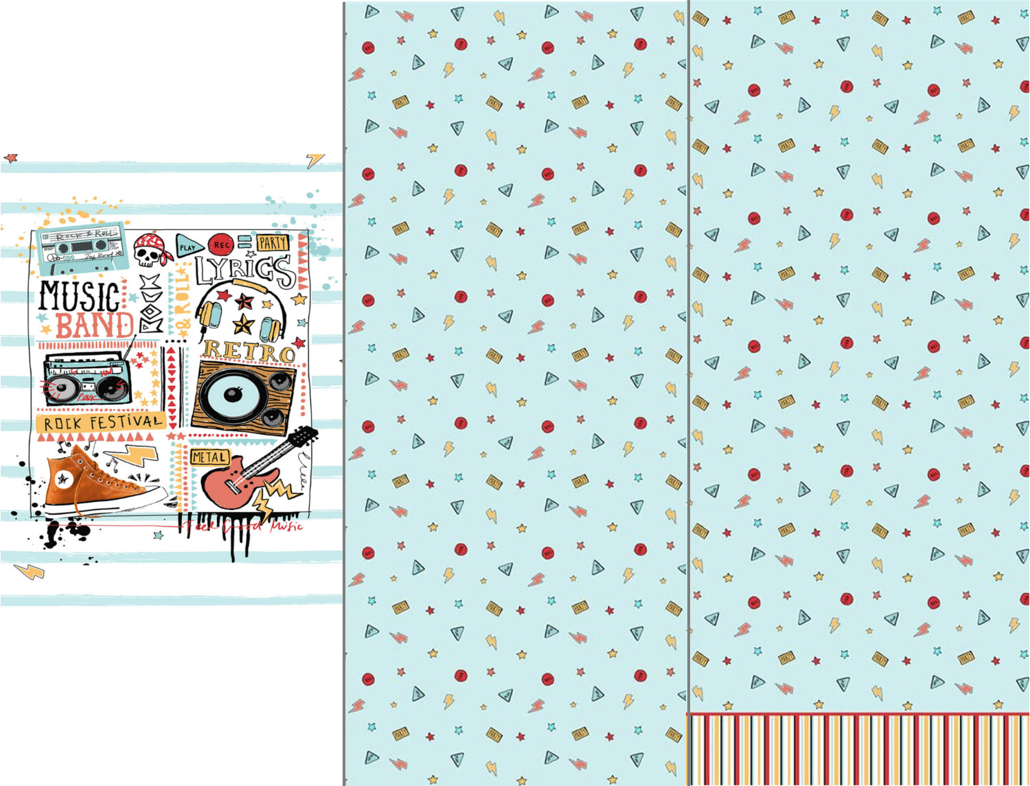 JVR Tejidos coordinados Music