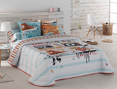 JVR - Bouti 100% algodón Music Multicolor