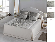 Colcha de verano Jacquard Donatella color Oro o Plata