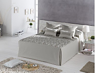 Haz clic para ampliar Colcha de verano Jacquard Amalfi color Oro o Plata