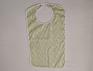 Babero impermeable adulto Flores