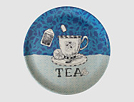 Bandeja redonda melamina Tea