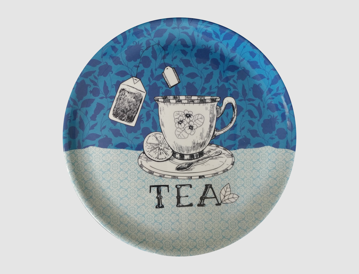 Nuestros Productos Bandeja redonda melamina Tea