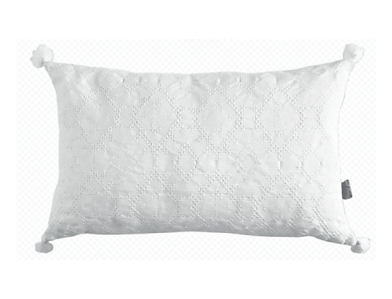 Cañete - Cojín con relleno Kom A con borlas