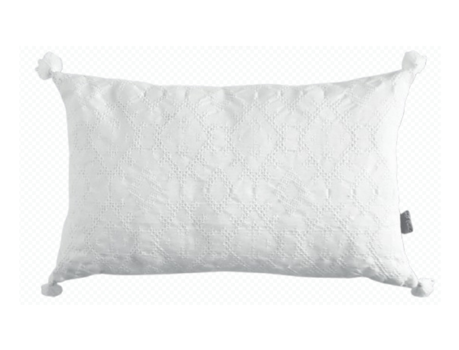 Cañete Cojín con relleno Kom A con borlas