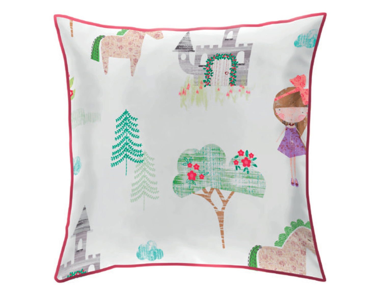 Cañete Cojín con relleno Fantasy B con cordón