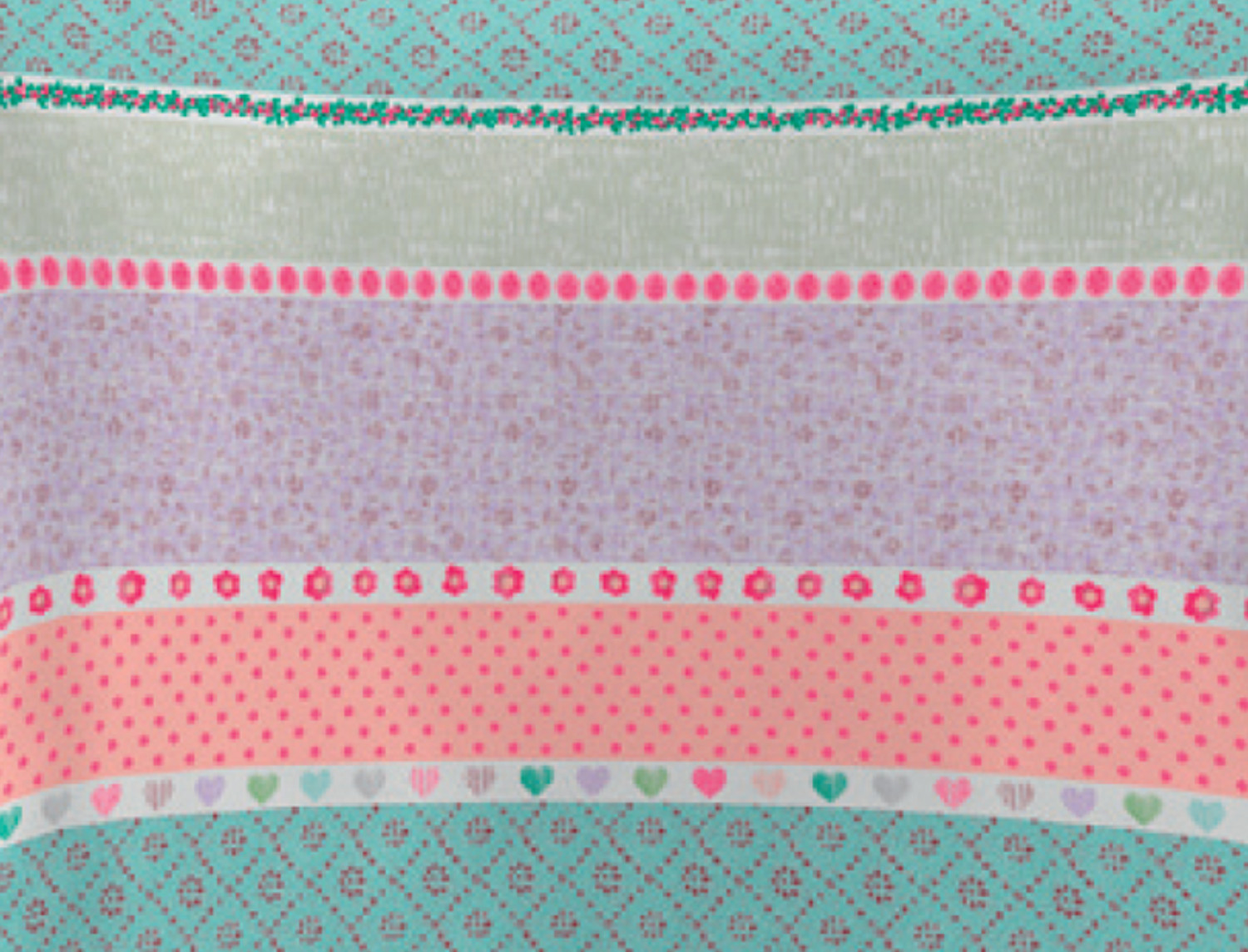 Cañete Cortina con ollaos Fantasy Stripe