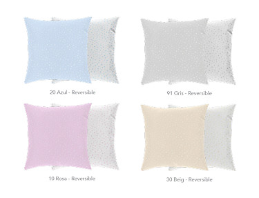 Cañete - Cojín reversible Mole ESTAMPADO