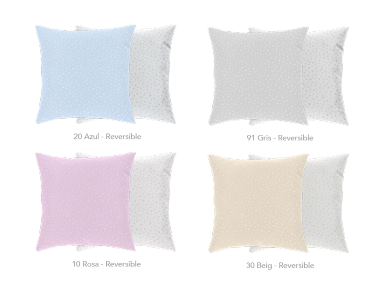 Cañete Cojín reversible Mole ESTAMPADO