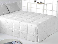 Edredón o Conforter Kalo fondo blanco en Azul, Beige, Gris o Rosa