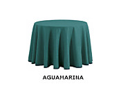 Mantel falda mesa camilla circular Cusmo