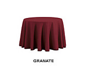 Mantel falda mesa camilla circular Cusmo