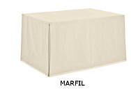 Mantel falda mesa camilla rectangular Cusmo