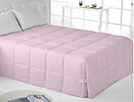 Edredón o Conforter Mole fondo color en Azul, Beige, Gris o Rosa