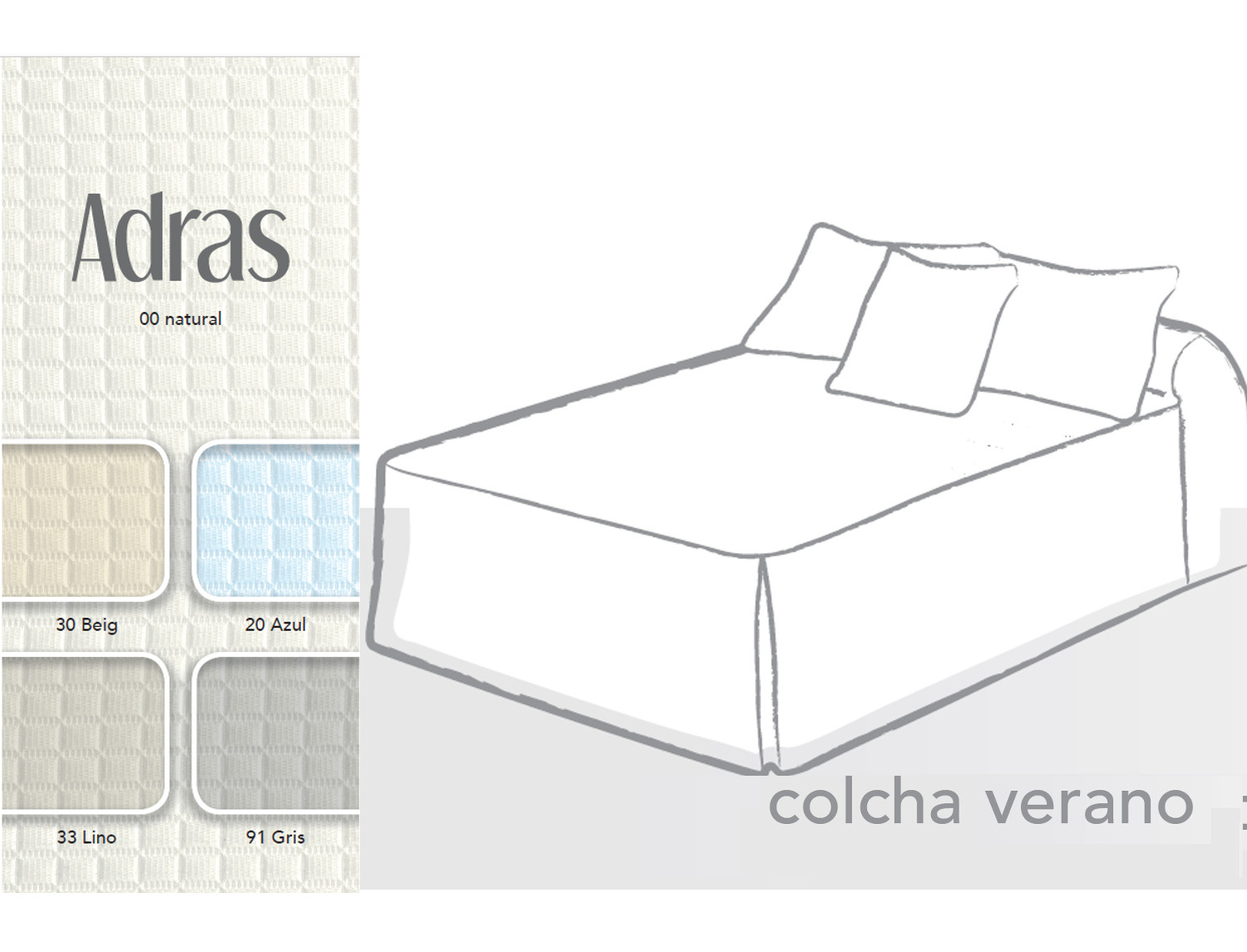 Cañete Colcha de verano Adras