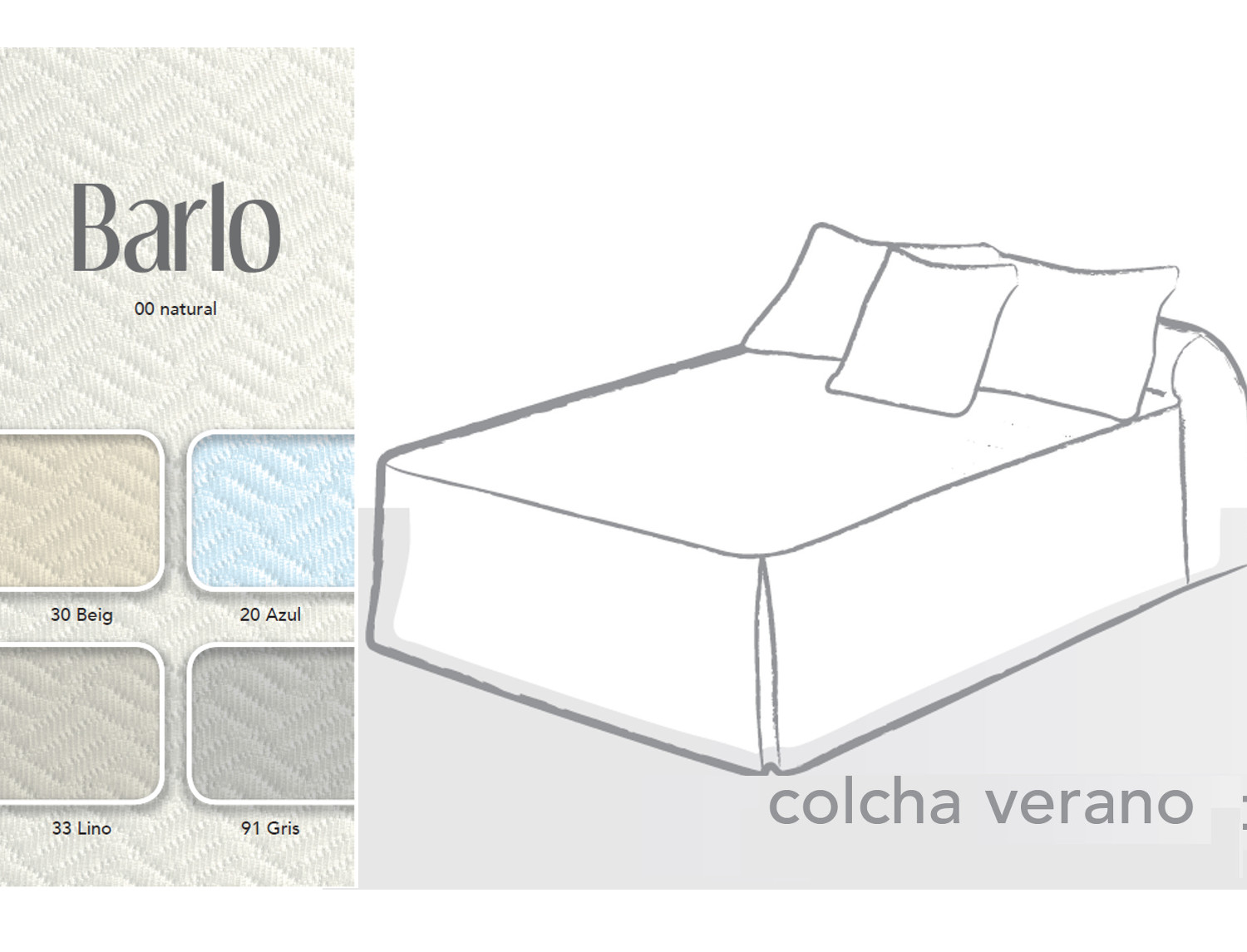 Cañete Colcha de verano Barlo