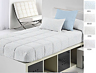 Edredón ajustable Mole fondo blanco