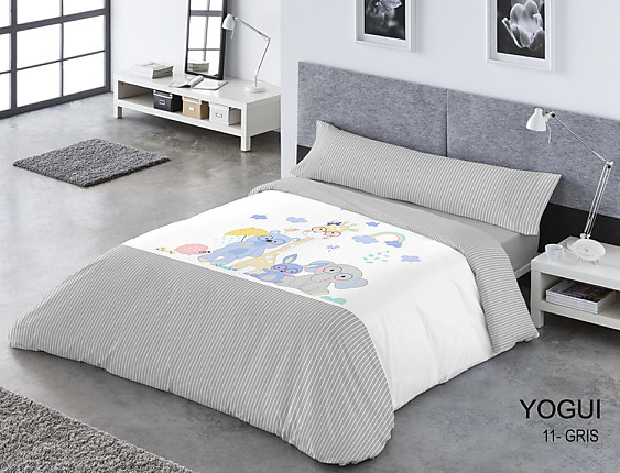 Catotex - Funda nórdica reversible Yogui Oferta fin de existencias