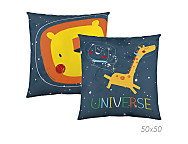 Cojín reversible Universe 50x50 Oferta fin de existencias