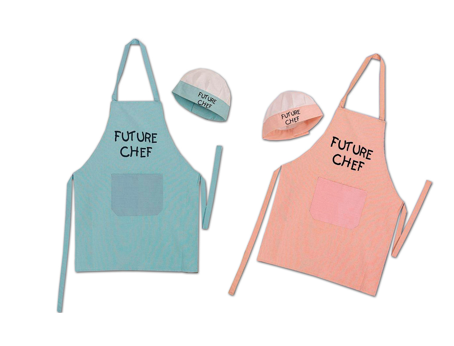 Gamberritos Juego de cocina infantil delantal y gorro 7263