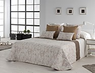 Edredón bouti Jacquard Managua doble relleno (200 gr) color Beige o Gris