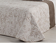Edredón bouti Jacquard Managua doble relleno (200 gr) color Beige o Gris