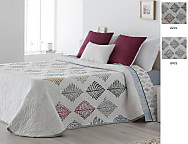 Colcha capa Sula color Azul o Gris