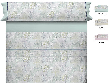 Cañete - Juego de cama Algodón Percal 200 hilos Arion