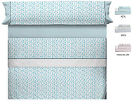 Juego de cama Algodón Percal 200 hilos Miki