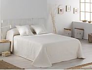 Colcha Piqué Hawai Beige o Turquesa