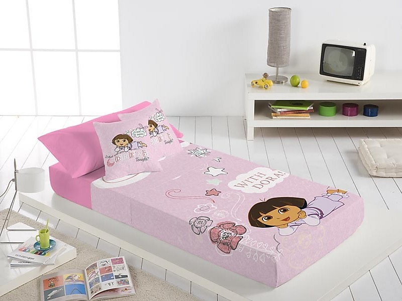 Euromoda Naturals - Juego de cama Dora Buenas Noches Oferta fin de existencias