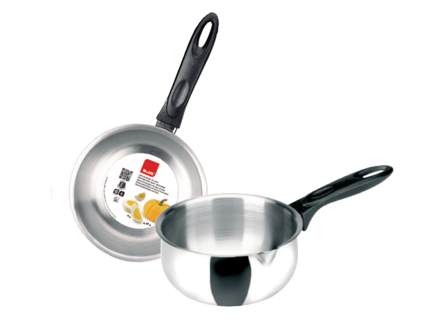 Ibili Cazo inoxidable bombado con pico Clásica