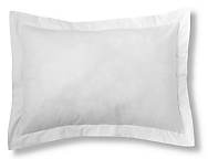 Funda de cojín Estelia Combi 300 Hilos 100% Algodón color Blanco