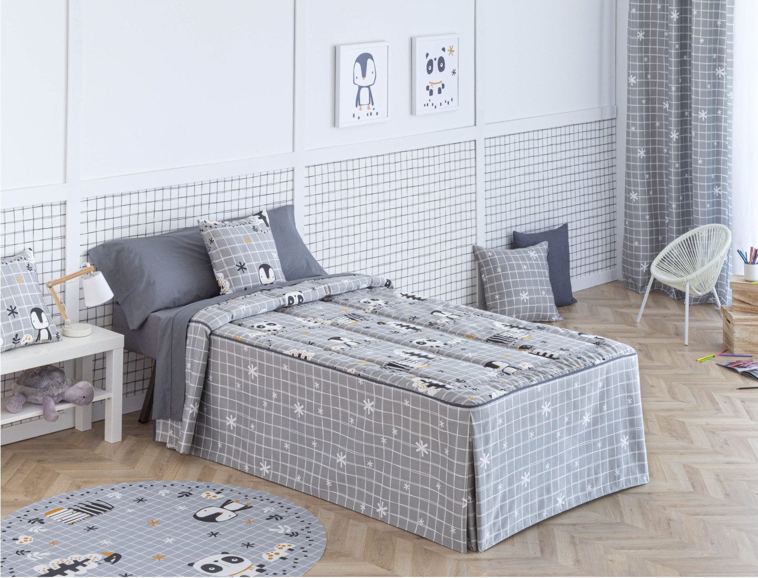 Confecciones Paula Colcha edredón Nordic con cojín incluído