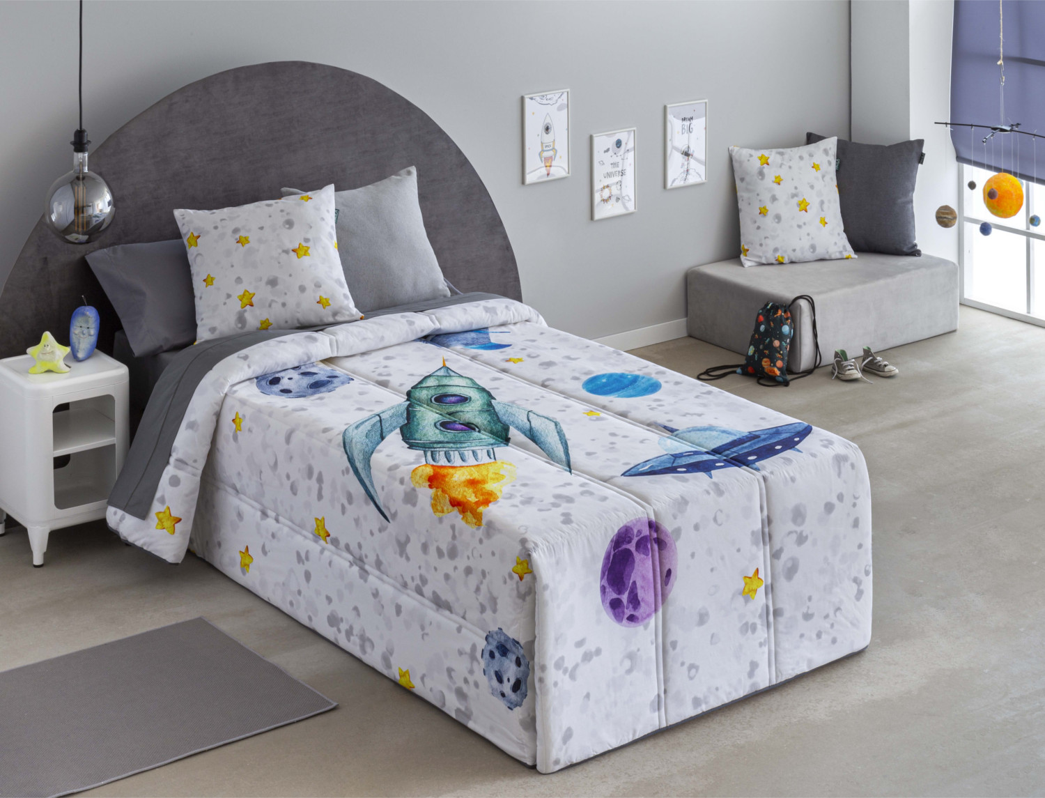 Confecciones Paula Edredón Conforter 100% Algodón Cohete