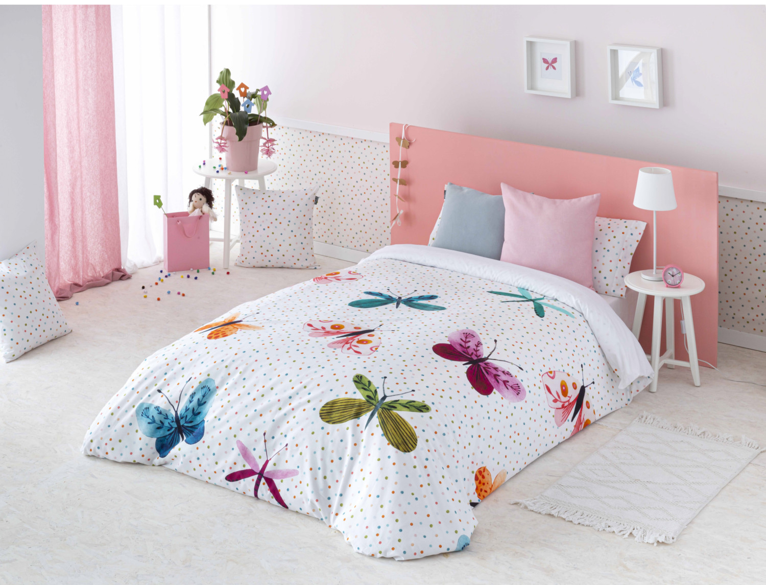 Confecciones Paula Funda nórdica 100% Algodón Alegría