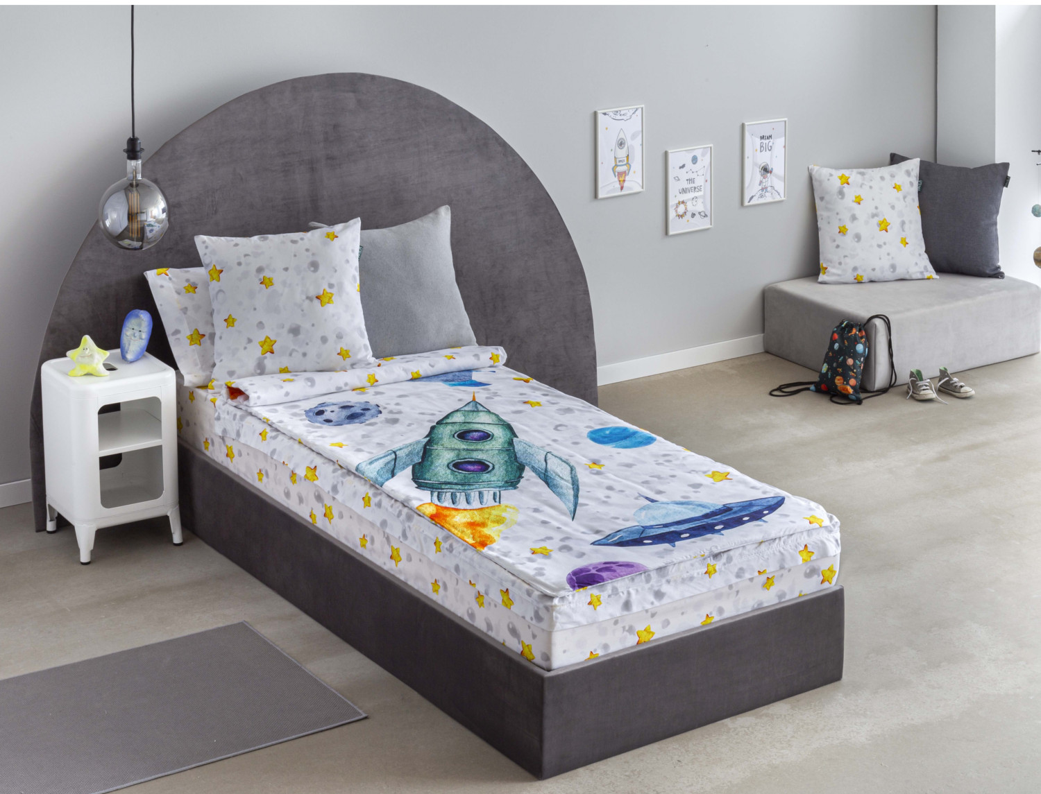 Confecciones Paula Saco nórdico 100% Algodón Cohete