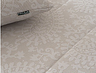 Colcha edredón piqué Manises color Beige, Blanco o Gris