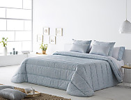 Edredón Conforter Nórdico Ferrara  color Beige, Gris o Turquesa