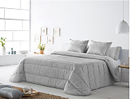 Edredón Conforter Nórdico Ferrara  color Beige, Gris o Turquesa