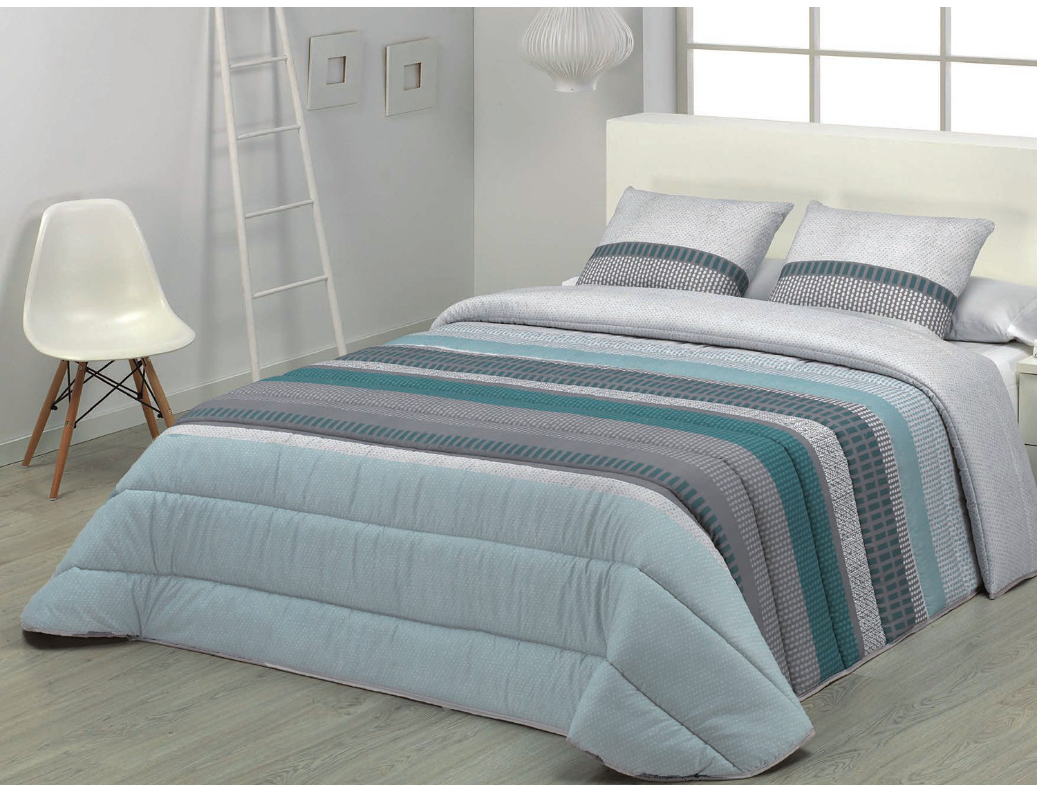 JVR Edredón Conforter Nórdico Silver Multicolor