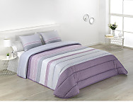 Edredón Conforter Nórdico Coral color Azul o Malva